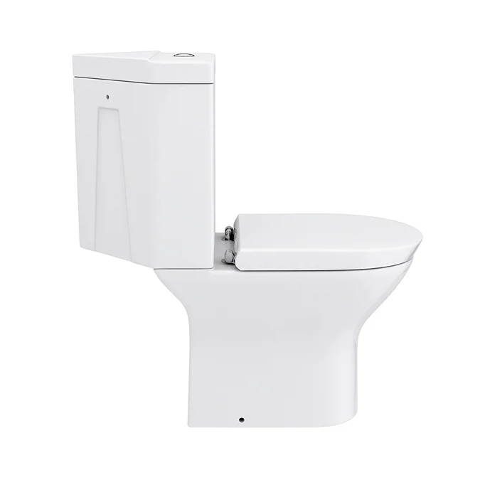 Orion Modern Corner Toilet + Soft Close Seat - Image 4