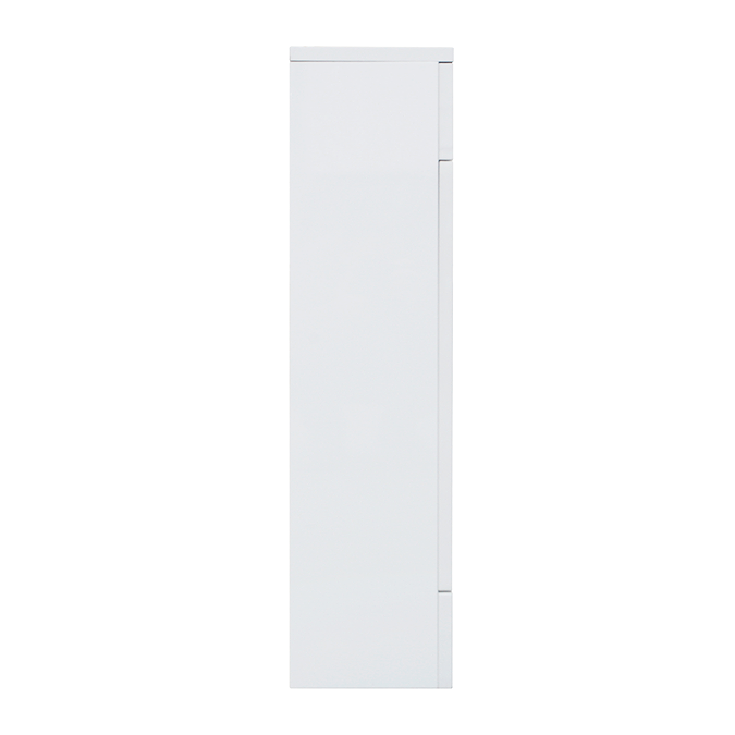 AquaSure Toreno W500 x D200mm PVC WC Unit Gloss White - 100% Waterproof - Image 3