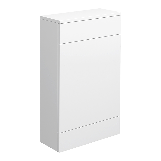 AquaSure Toreno W500 x D200mm PVC WC Unit Gloss White - 100% Waterproof