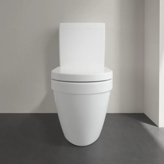 Villeroy and Boch Architectura Rimless Close Coupled Toilet (Side/Rear Entry Water Inlet) + Seat - Image 3