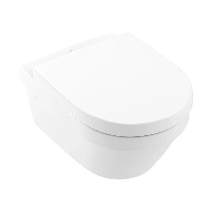 Villeroy and Boch Viconnect Pro S Toilet Frame with White Flush Plate + Architectura Wall Hung Toilet - Image 5