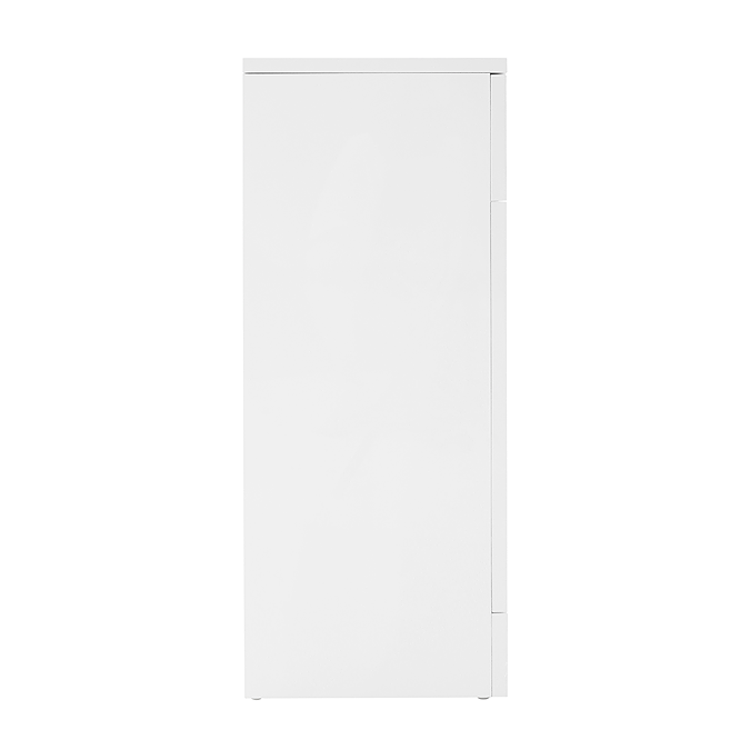 AquaSure Cove W500 x D300mm PVC WC Unit Gloss White - 100% Waterproof - Image 5