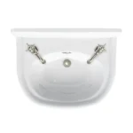 Arcade 500mm Cloakroom Basin Two Tap Hole with Overflow