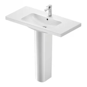 Duravit D-Code 1000mm Basin and Full Pedestal