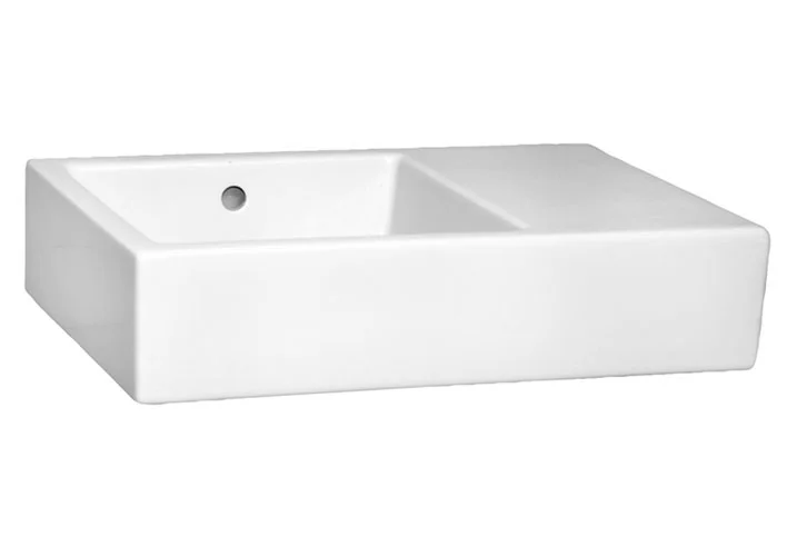 VitrA - Arkitekt K Basin with Right Hand Shelf No Tap Hole - 60 x 40cm