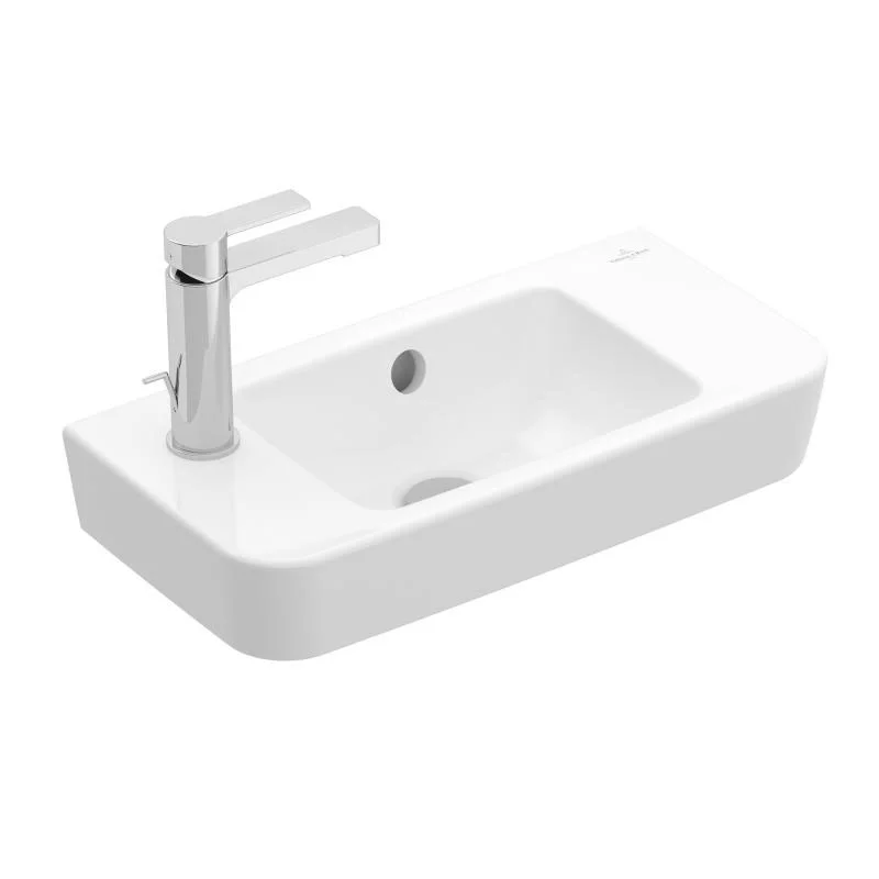 Villeroy and Boch O.novo Compact 500 x 250mm 1TH Handwash Basin - Image 2