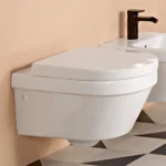 Villeroy and Boch Architectura DirectFlush Rimless Wall Hung Toilet + Soft Close Seat