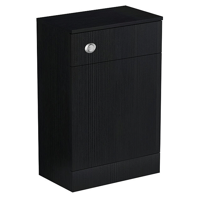 Orchard Wye Essen Black 500mm Back To Wall Toilet Unit