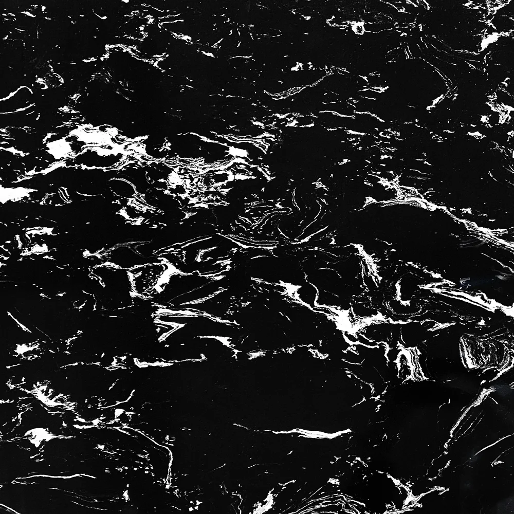 Arezzo 1010 Black Marble Effect Worktop with Matt Black Framed Washstand - Image 2