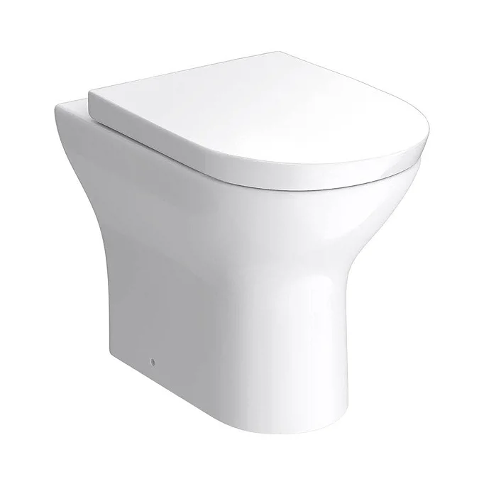 Arezzo 500 Matt Dark Green WC Unit with Cistern, Brushed Brass Flush + Modern Pan - Image 5
