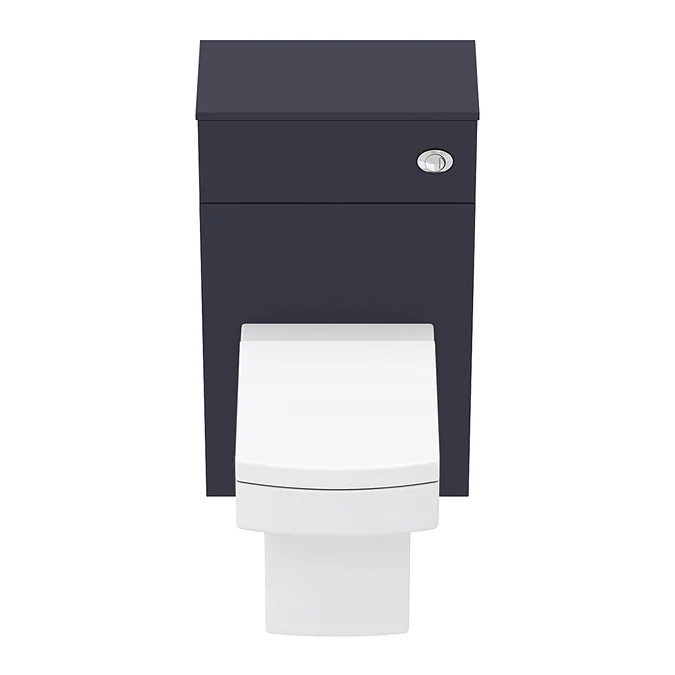 Arezzo 500 Matt Blue WC Unit + Cistern & Square Pan - Image 4