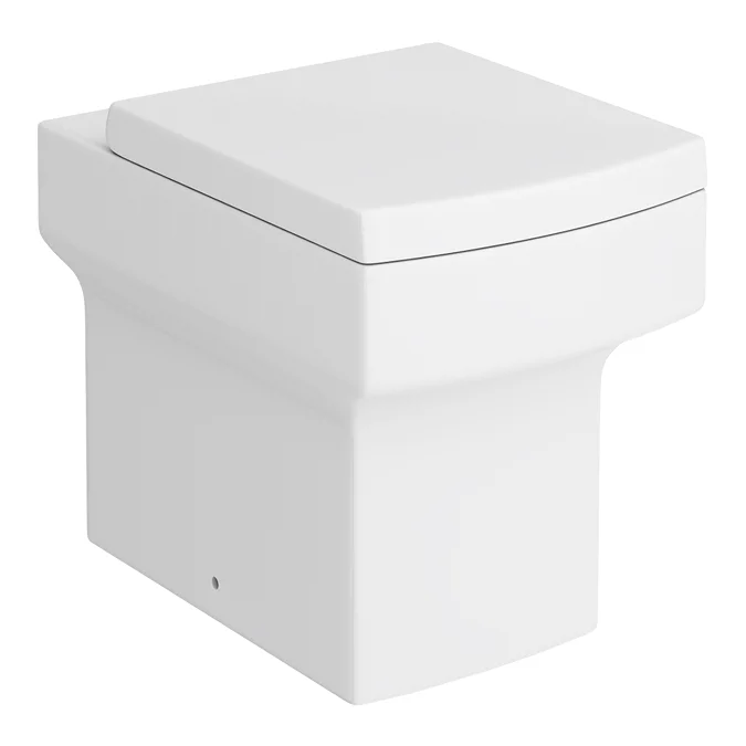 Arezzo 500 Matt Grey WC Unit + Cistern & Square Pan - Image 3