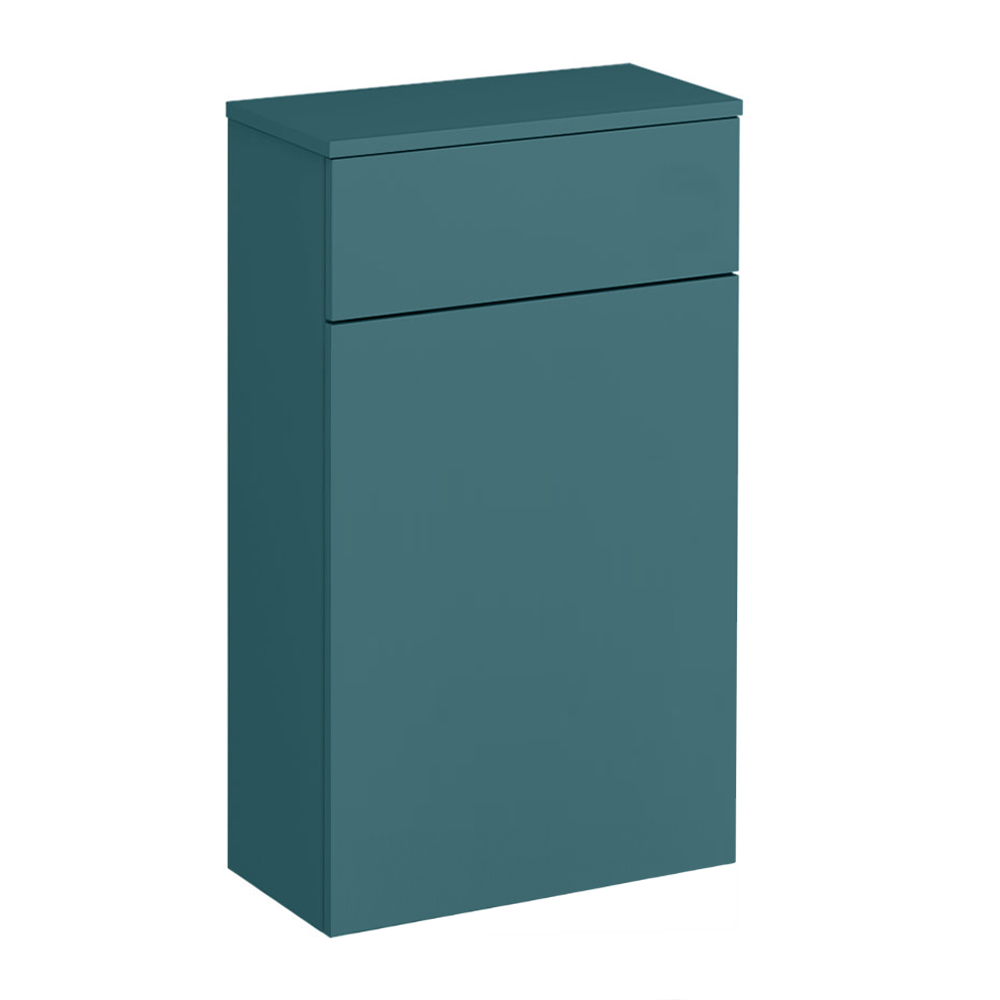 Arezzo 500mm Matt Teal Green WC Unit Only