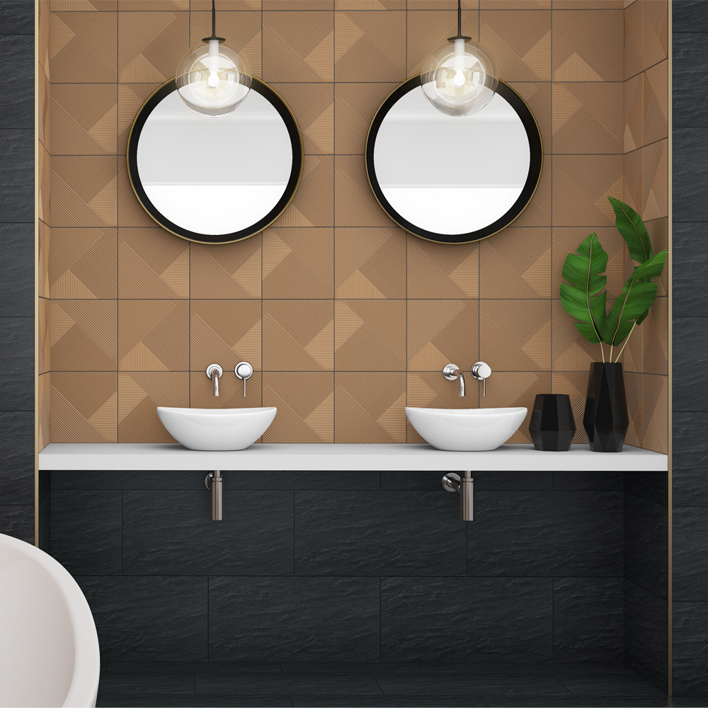 Arezzo Matt White Oval Counter Top Basin 0TH (410 x 340mm) - Image 4