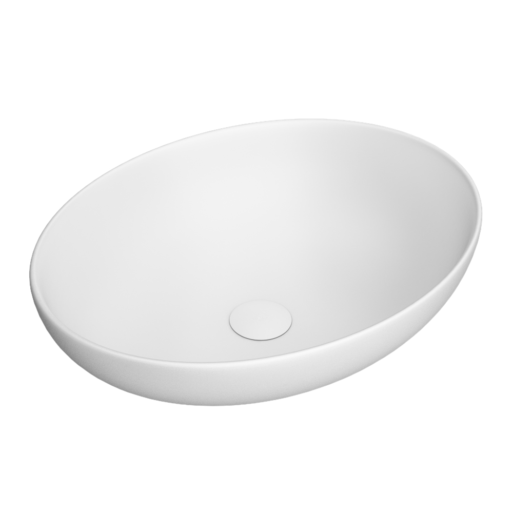 Swift High Rise Basin Mixer with Round Counter Top Basin - Image 2