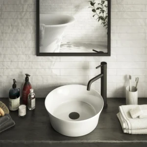 Arezzo Round 355mm Modern Counter Top Basin