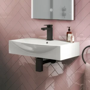 Arezzo 600 x 400 Modern Wall Mounted / Counter Top 1TH Basin