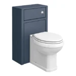 Chatsworth Traditional 500mm Blue Toilet Unit + Pan