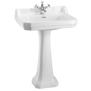 Burlington Edwardian Large Basin and Pedestal