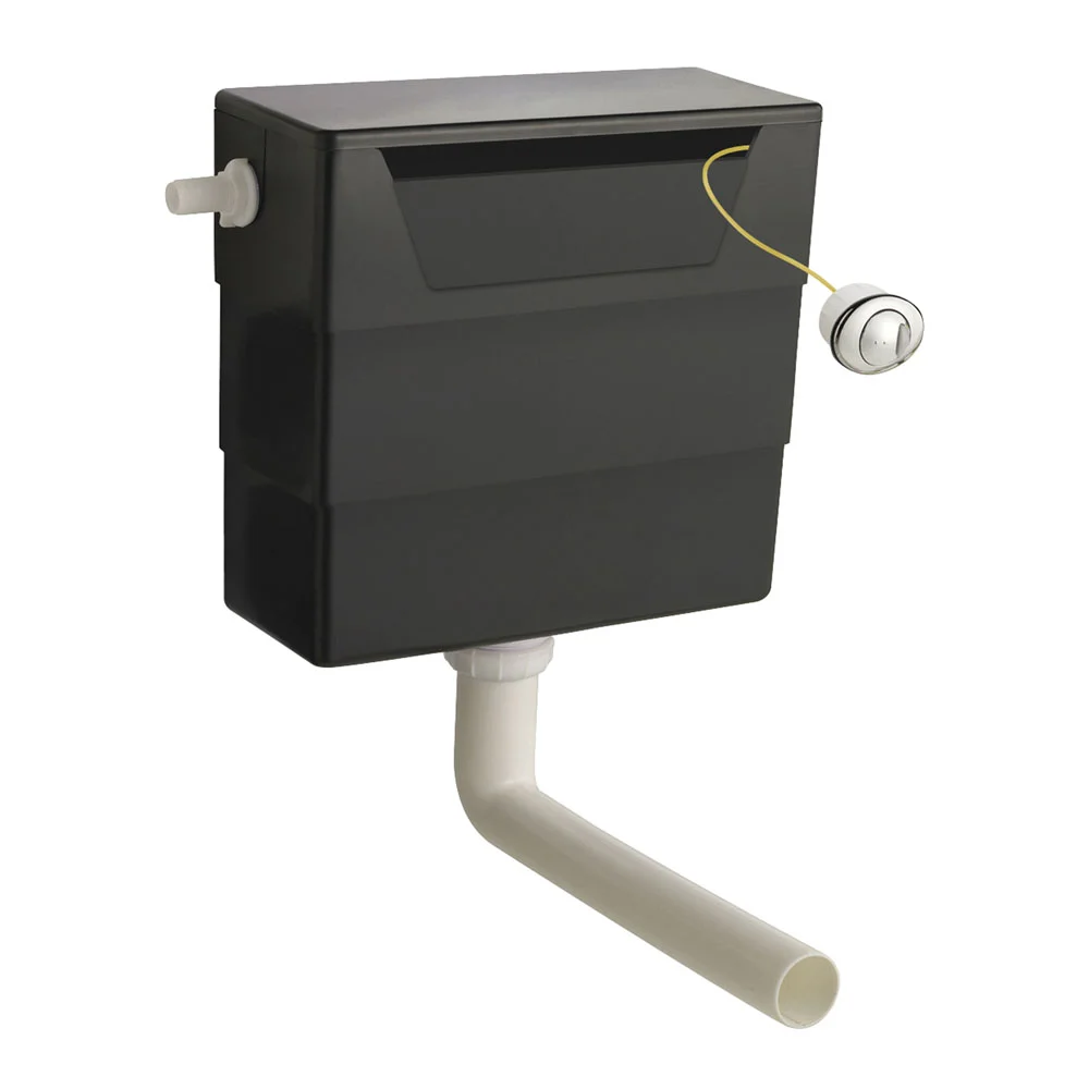 Brooklyn WC Unit with Concealed Cistern - Grey Avola (500mm) - Image 6