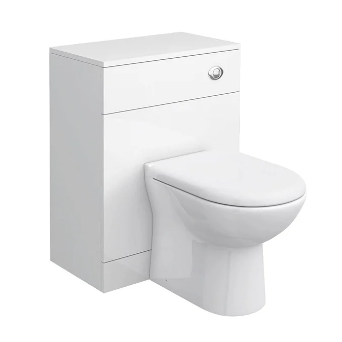 Cove 600mm Back to Wall Toilet Unit with Cistern & Soft Close Seat – Depth 330mm