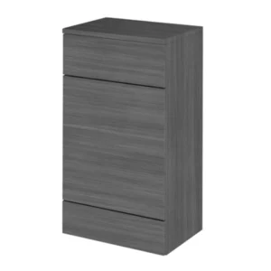 Hudson Reed Fusion 500x355mm Grey Avola Full Depth WC Unit with Coordinating Top