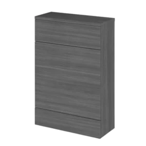 Hudson Reed Fusion 600x255mm Grey Avola Compact WC Unit with Coordinating Top