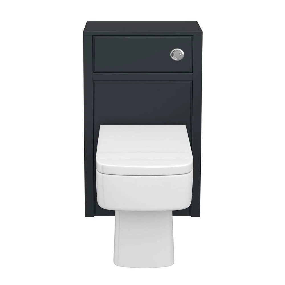 Chatsworth 500mm Traditional Graphite Toilet Unit Only - Image 5