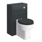 Chatsworth Traditional 500mm Graphite Toilet Unit + Pan