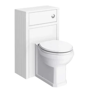 Chatsworth Traditional 500mm White Toilet Unit + Pan