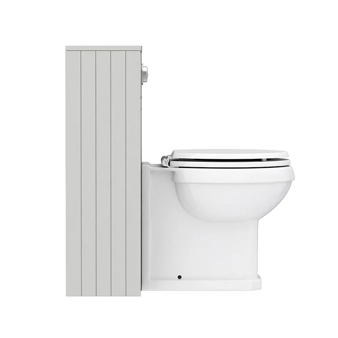 Chatsworth Traditional Grey Complete Toilet Unit - Image 4