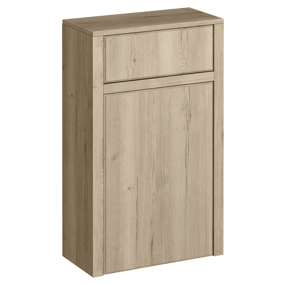 Chatsworth 500mm Traditional Natural Oak Toilet Unit Only