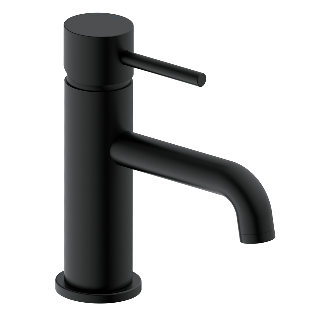 Venice Matt Black 600mm Framed Washstand and Basin incl. Tap + Waste - Image 4