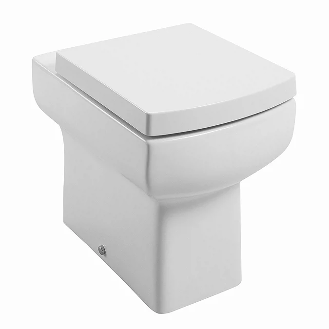 Toreno Gloss White WC Unit with Cistern + Slimline Soft Close Seat W500 x D200mm - Image 4