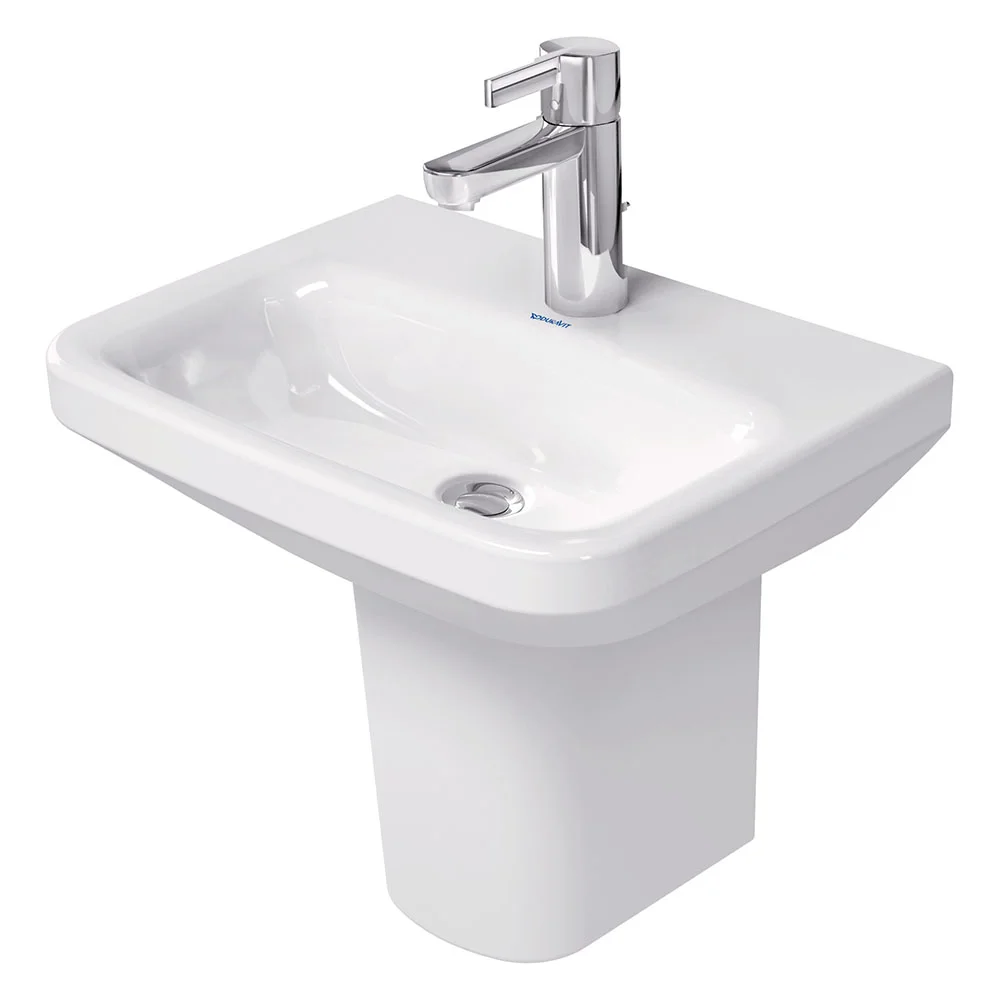 Ideal Standard Connect Air Cube 1TH Basin + Semi Pedestal