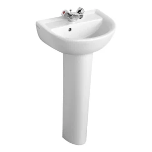 Armitage Shanks Sandringham 21 1TH Basin & Pedestal