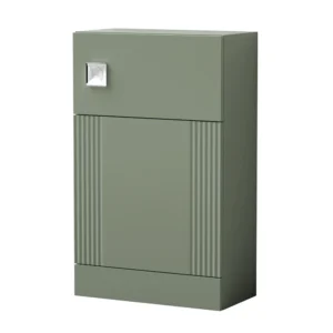 Roxbury Deco Fluted 500mm Green WC Unit