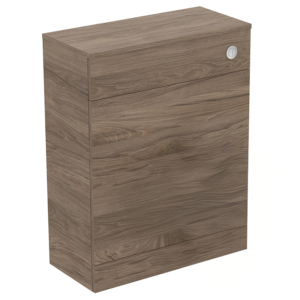 Ideal Standard Eurovit+ 65cm Back to Wall WC Unit with Cistern & Worktop - Flint Hickory