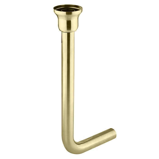 Trafalgar Low Level Toilet - Brushed Brass (Excludes Seat) - Image 3