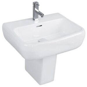 RAK Metropolitan 52cm Basin + Half Pedestal