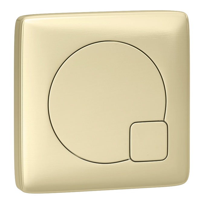 Arezzo Matt Black 2-In-1 Wash Basin & Toilet (500mm Wide x 300mm) incl. Brushed Brass Flush - Image 4