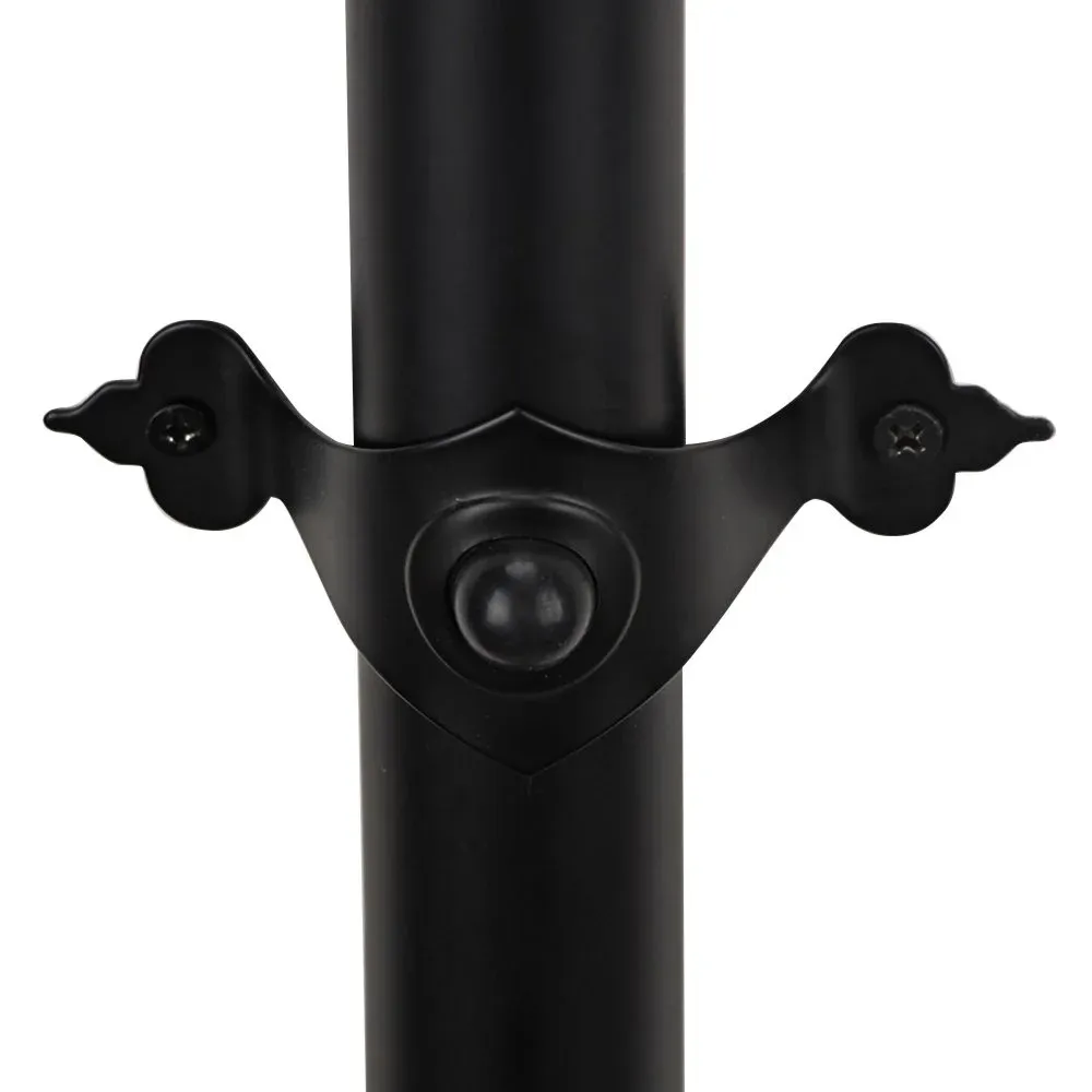 Trafalgar High Level Toilet (Matt Black) Excludes Seat - Image 4