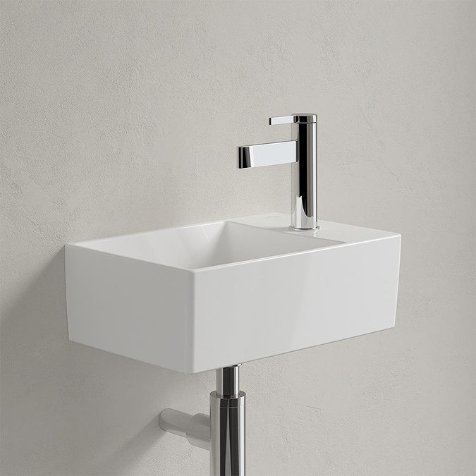 Villeroy and Boch Memento 2.0 400 x 260mm 1TH Wall Hung Basin - Image 2
