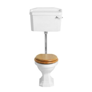 Heritage - Granley Low-level WC & Chrome Flush Pack