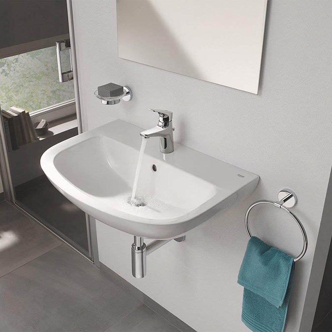 Grohe Bassein Grohe Bau Ceramic 550mm 1TH Wall Hung Basin - Fizzy Bath