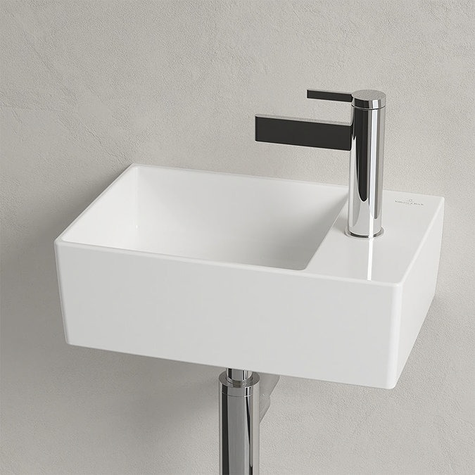 Villeroy and Boch Memento 2.0 400 x 260mm 1TH Wall Hung Basin - Image 3