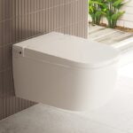 VitrA V-Care Smart Wall-Hung Essential Model Toilet and Soft Close Seat
