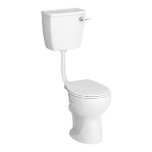 Cove Low Level Toilet incl. Lever Cistern + Seat