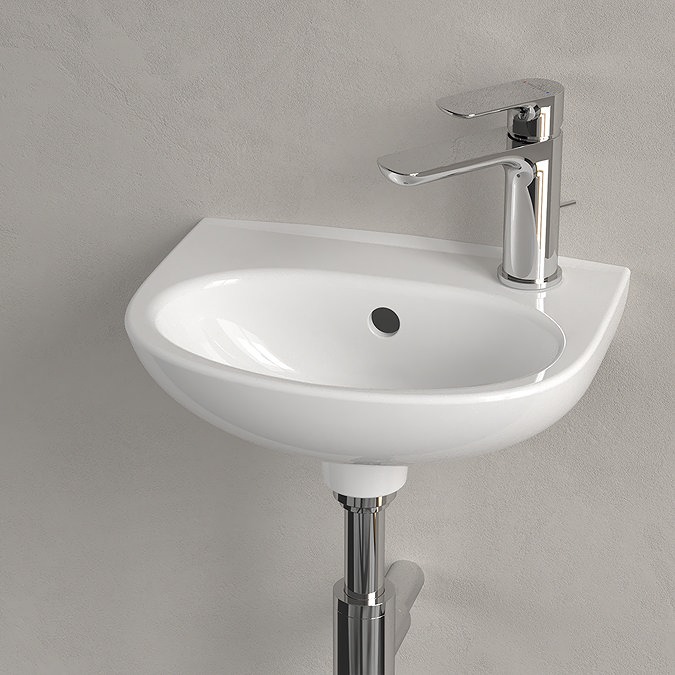 Villeroy & Boch O.Novo Washbasin Right Sided Tap Hole 360 x 275mm - Image 2