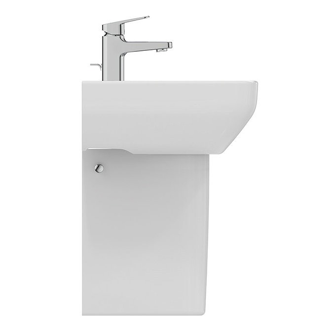 Ideal Standard i.Life A 400mm 1TH Handrinse Basin + Semi Pedestal - Image 3